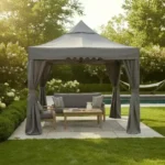 Gazebo Bahçe Çadırı 3x3 m. | Aura Garden - Görsel 4