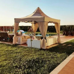 3 metreye 3 metre bahçe gazebo çardak