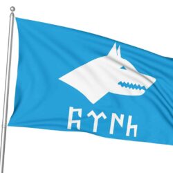 Göktürkçe Türk Bayrağı