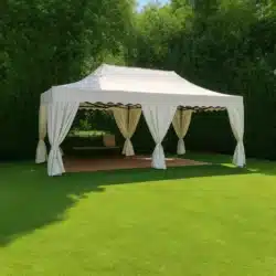 nova garden gazebo bahçe çadırı 3x6 m 40 mm katlanır portatif bahçe çadırı