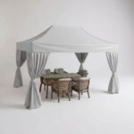 Gazebo Bahçe Çadırı 3x4,5 m. | Aura Garden - Görsel 2