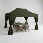Gazebo Bahçe Çadırı 3x4,5 m. | Aura Garden - Görsel 5