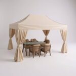 Gazebo Bahçe Çadırı 3x4,5 m. | Aura Garden - Görsel 4