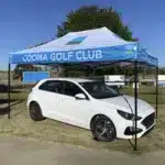 Baskılı Gazebo Çadır 3x4.5 (Siyah İskelet) - Görsel 3