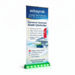 Roll Up Banner Pro Ledli 85x200 cm