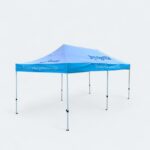 baskılı gazebo çadır 3x6 m.