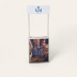 tanıtım standı baskısı kare ve oval seçeneklerle tattırma standları.