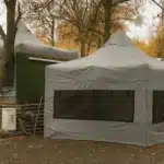 vanlife karavan kış bahçesi gri renk 3x4,5 karavan çadırı
