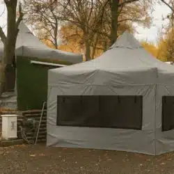 vanlife karavan kış bahçesi gri renk 3x4,5 karavan çadırı