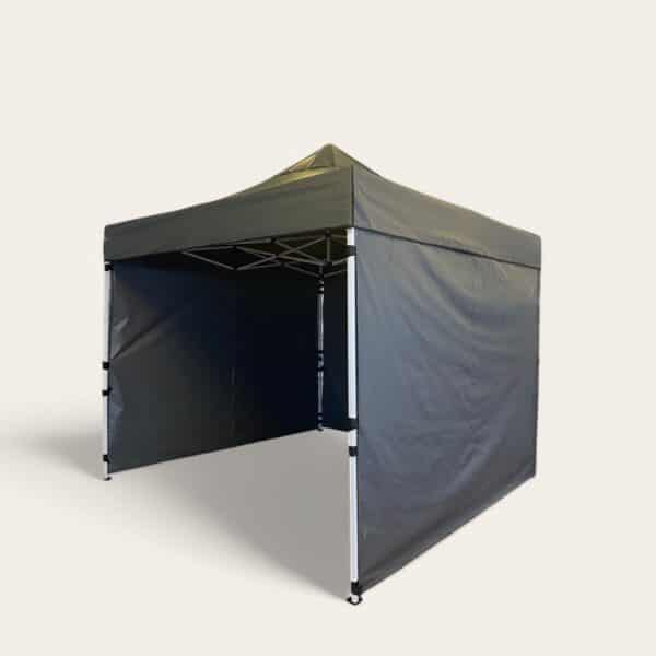 Gazebo Çadır 3x3 m. (3 Duvarlı - Gri)