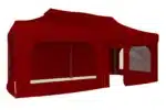 Gazebo Çadır 3x6 m. (Kapı + Şeffaf Pencereli) - Görsel 2