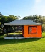 Gazebo Kamp Çadırı 3x6 m. Verandası Sineklikli