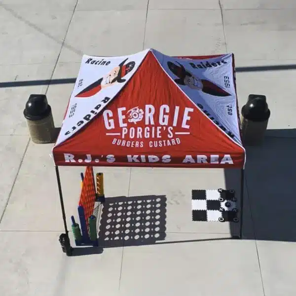 Baskılı Gazebo Çadır - Görsel 9