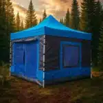 Bu ürün, 3x3 m ölçüsünde, dış mekân koşullarına uygun, çok amaçlı kullanıma açık karavan tipi kış bahçesi çadırıdır. Gölgelik, oturma alanı, yemek bölümü veya geçici depo olarak kullanılabilir.