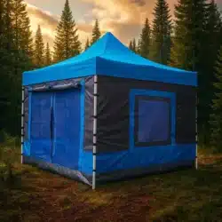 Bu ürün, 3x3 m ölçüsünde, dış mekân koşullarına uygun, çok amaçlı kullanıma açık karavan tipi kış bahçesi çadırıdır. Gölgelik, oturma alanı, yemek bölümü veya geçici depo olarak kullanılabilir.