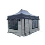 Karavan Çadırı Kış Bahçesi 3x4,5 m. (Koyu Gri - Açık Gri) - Görsel 2