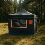 Karavan Çadırı 3x3 m. (Antrasit Gri - Turuncu) | Vanlife - Görsel 3