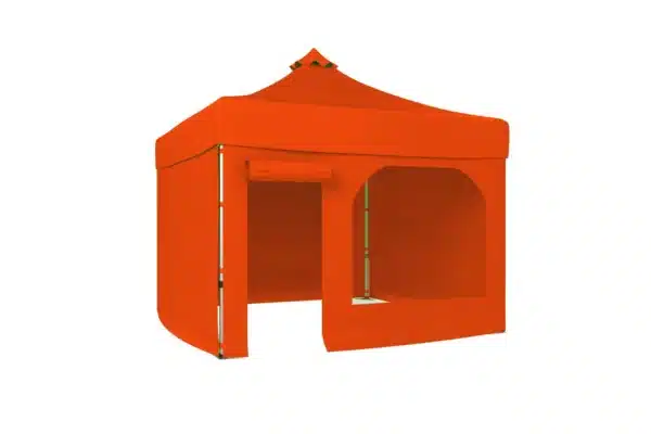 Gazebo Çadır 3x3 m. (Kapı + Şeffaf Pencereli) - Görsel 2
