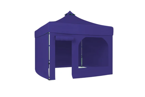 Gazebo Çadır 3x3 m. (Kapı + Şeffaf Pencereli) - Görsel 4