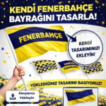 Sopalı Fenerbahçe Bayrağı