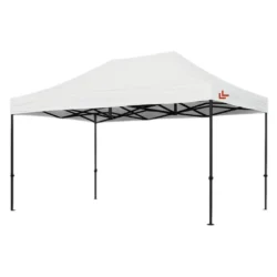 gazebo çadır 3x4,5 m. nova model siyah 40 mm iskelet