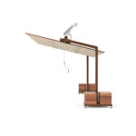 Asbayrak 300x360 cm Flex Pergola; mobil kurulumlu, geniş alan kapatan açılır kapanır pergola ve dış mekân gölgelendirme çözümü.