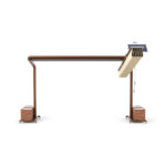 Solar motor uyumlu 300x360 cm Flex Pergola – teras, havuz başı ve restoran alanları için premium yatay açılır pergola sistemi.