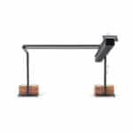 Alüminyum taşıyıcı direkli 300x360 cm Flex Pergola – rüzgâr dayanımlı, yatay açılır mekanizmalı profesyonel teras şemsiyesi.