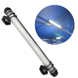 Q7S LED aydınlatma barı – 450 lm şemsiye ve gazebo çadır ışığı, USB-C girişli