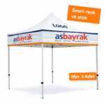 EKO Baskılı Gazebo Çadır 3x3 m. - Görsel 2