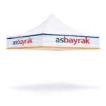 Baskılı Gazebo Tavanı 3x3 (İskelet Hariç)