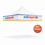 Baskılı Gazebo Tavanı 3x3 (İskelet Hariç) - Min. 3 Adet