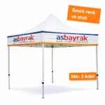 EKO Baskılı Gazebo Çadır 3x3 m.